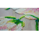 Main Bead Embroidery Kit White peonies