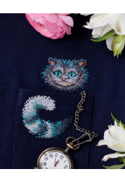 Cross-stitch kits Cheshire Cat-1