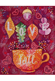 Cross-stitch kits Colorful autumn