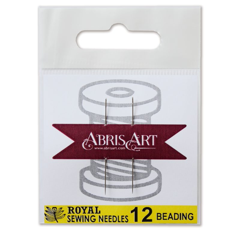 Embroidery needles Bead embroidery needles Sewing Needles 12 (2 pcs), Royal (Japan)