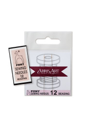 Embroidery needles Needles for microbead embroidery Sewing Needles No. 12 (2 pcs) Beading. Pony (India)