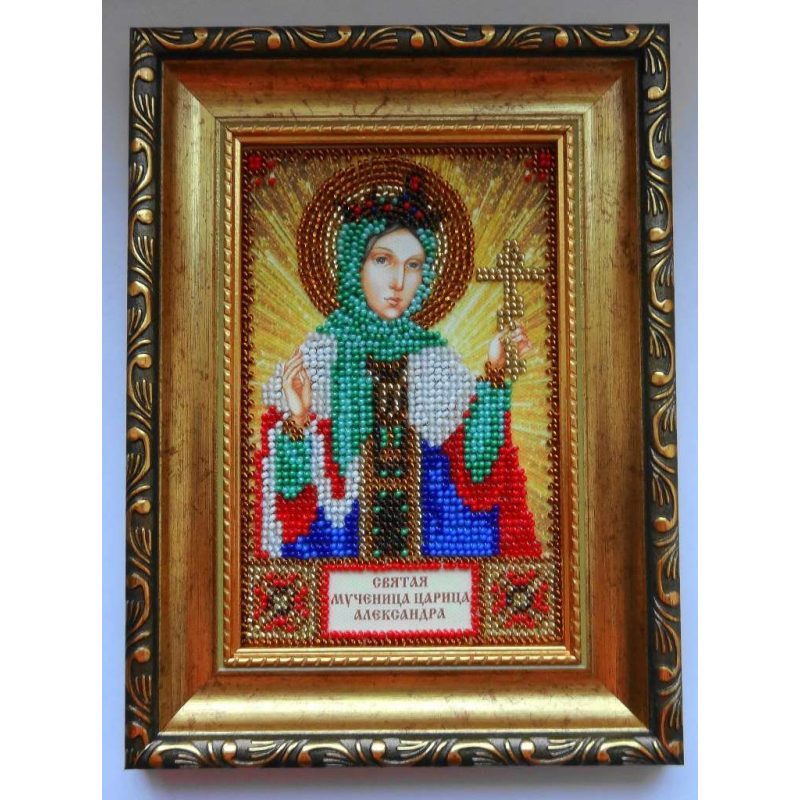 St.Icons Mini Bead embroidery kits St. Alexandra