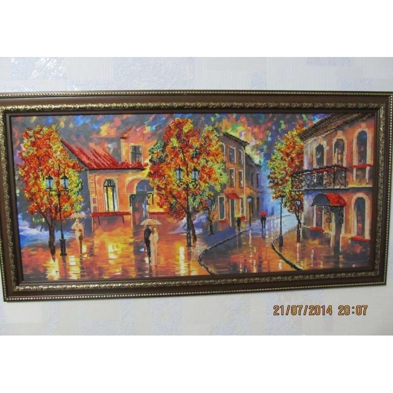Main Bead Embroidery Kit October colours