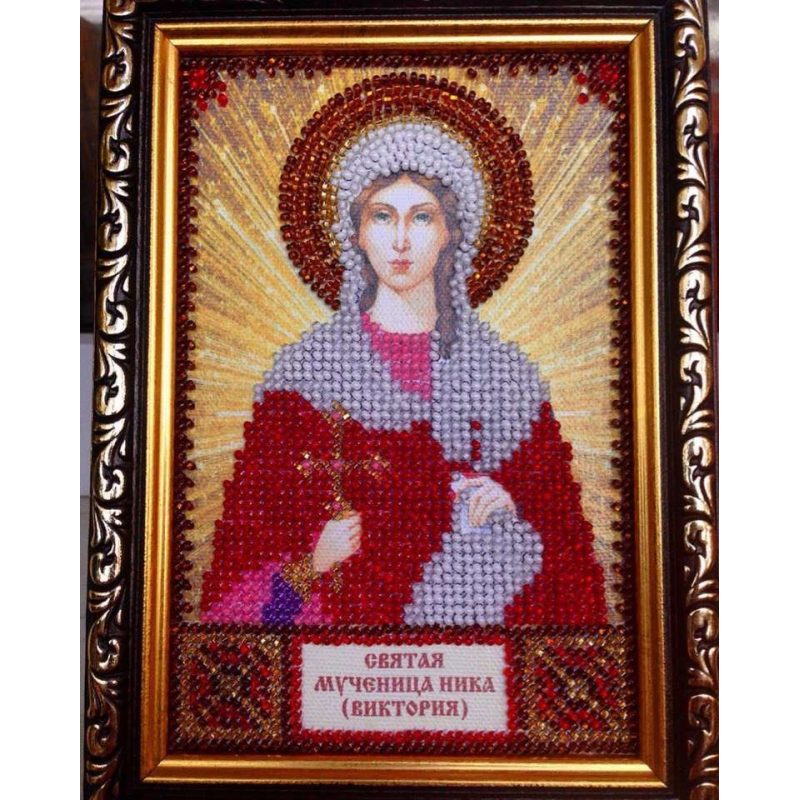 St.Icons Mini Bead embroidery kits St. Victoria
