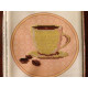 Mini Bead embroidery kit Coffee