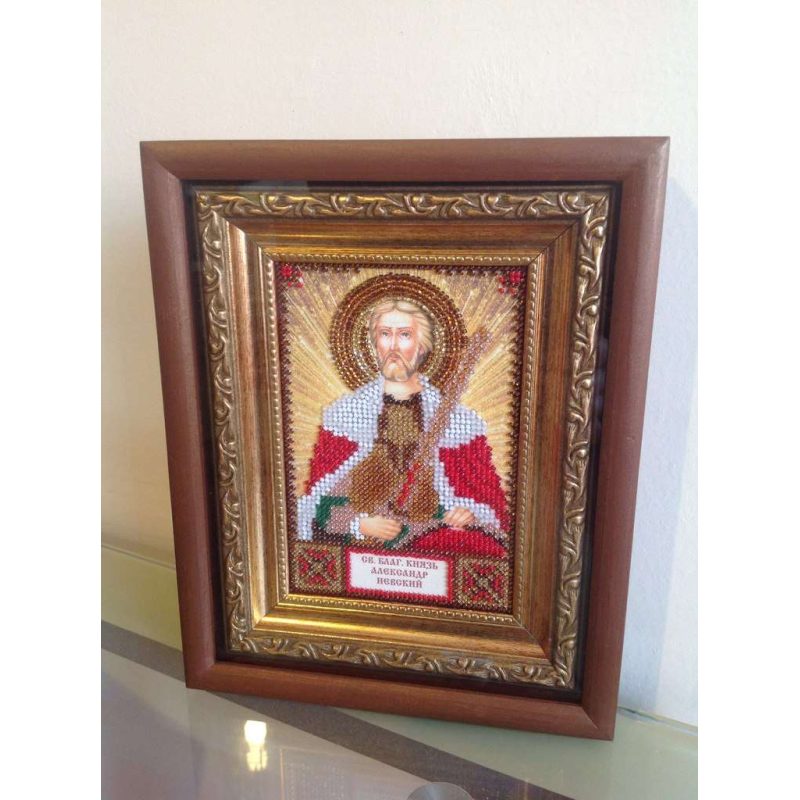 St.Icons Mini Bead embroidery kits St. Alexander