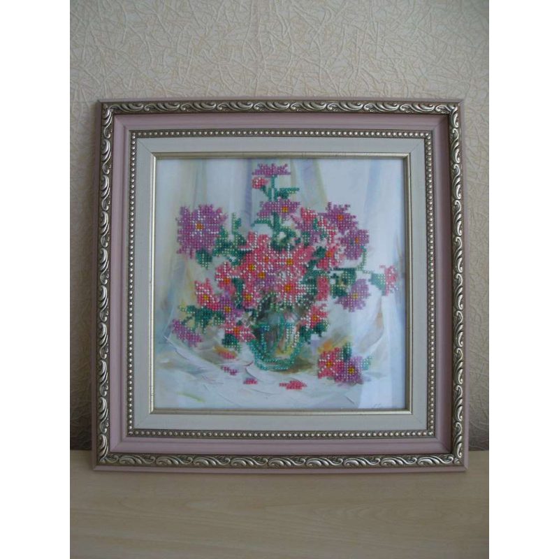 Charts on artistic canvas Chrysanthemums