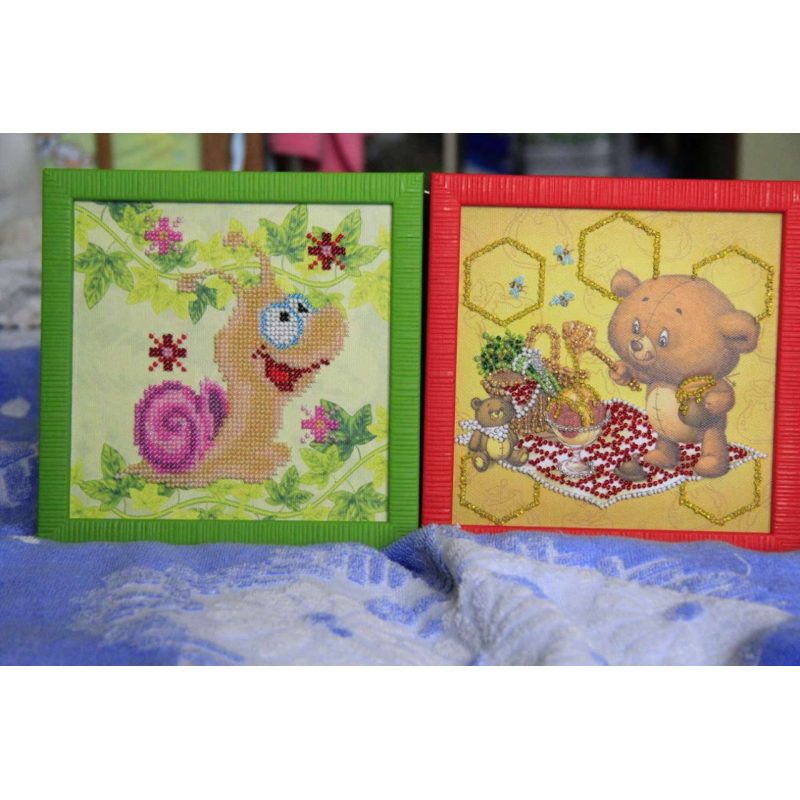 Mini Bead embroidery kit Sweet tooth