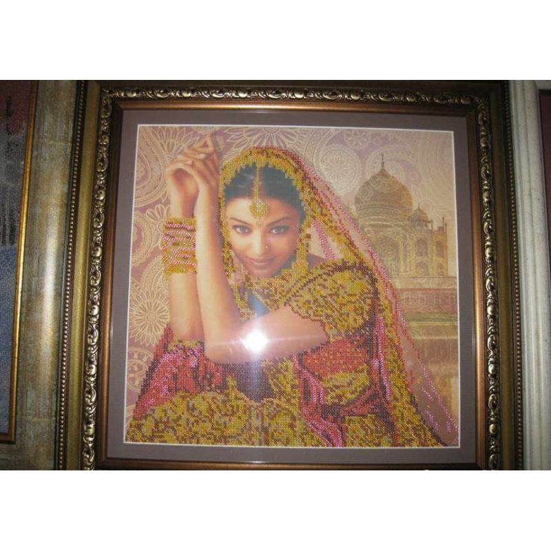 Charts on artistic canvas Flowers of India