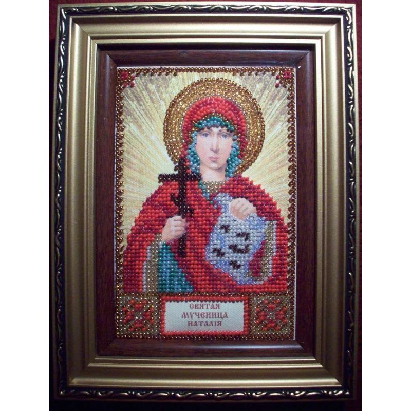 St.Icons Mini Bead embroidery kits St. Natalia