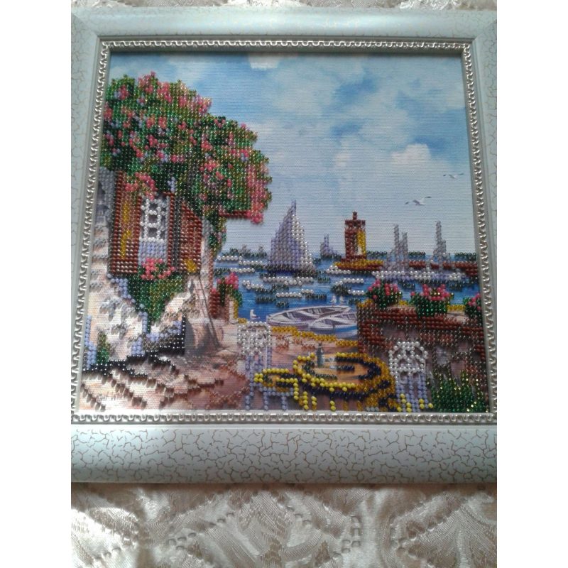 Charts on artistic canvas On Shore