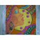 Charts on artistic canvas African girl