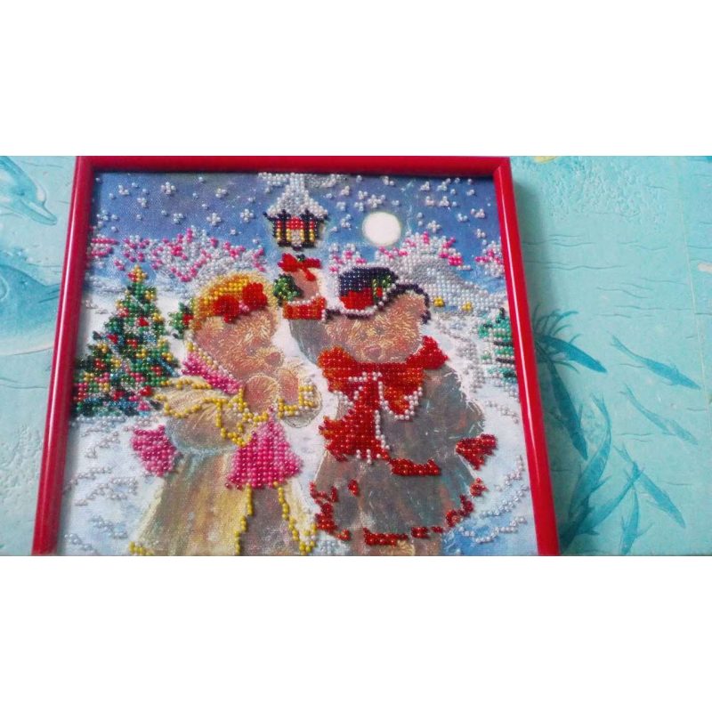 Charts on artistic canvas Magic Winter