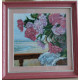 Charts on artistic canvas Favourite flowers