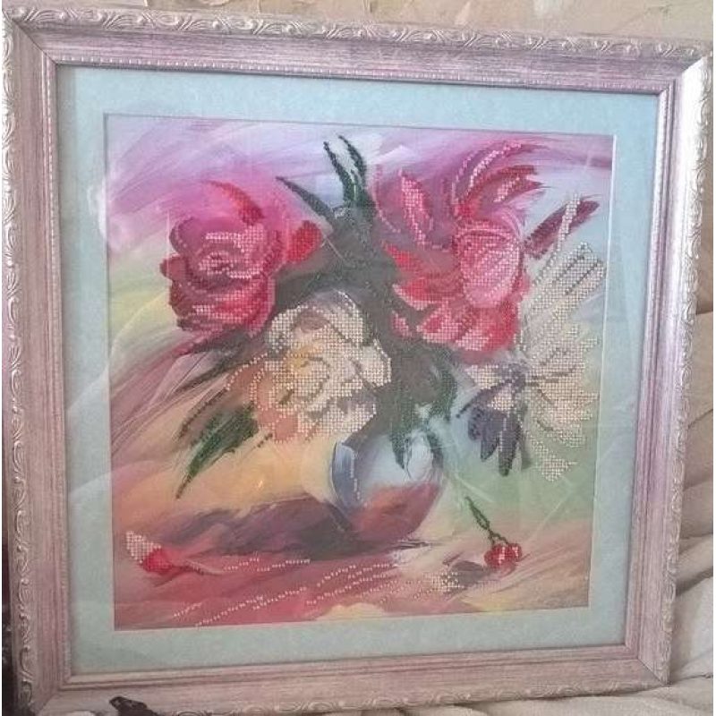 Charts on artistic canvas Picturesque peonies