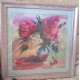 Charts on artistic canvas Picturesque peonies