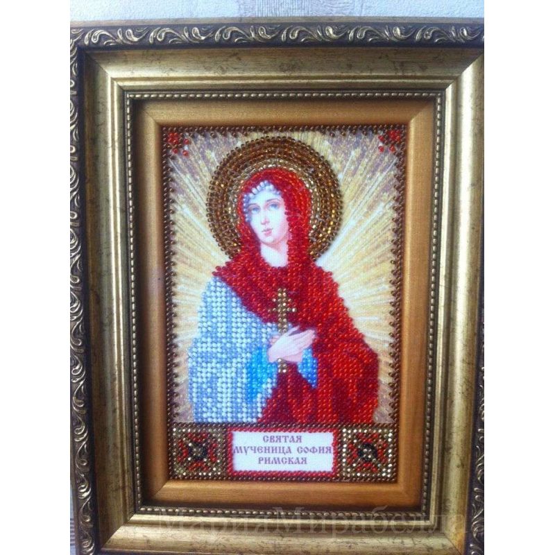 St.Icons Mini Bead embroidery kits St. Sophia