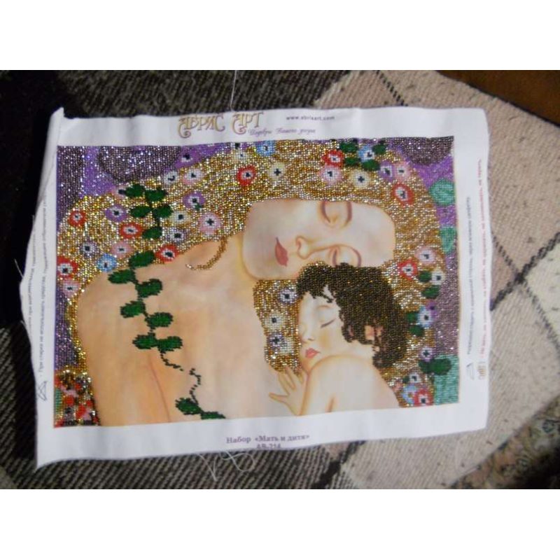 Main Bead Embroidery Kit Mother and Child