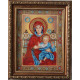 Icon's charts on artistic canvas Wedding Icon – The Holy Mother of God
