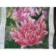 Charts on artistic canvas Pink lotus