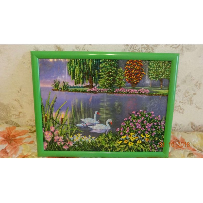 Main Bead Embroidery Kit Swan song