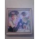 Charts on artistic canvas The Parisian Woman