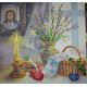 Charts on artistic canvas Easter story-2
