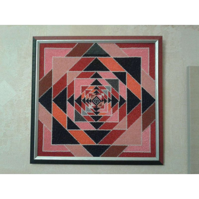 Charts on artistic canvas Decor pattern