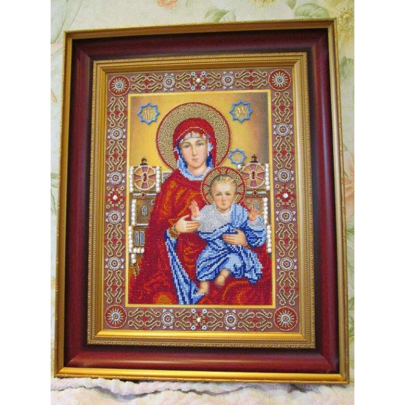 Main Bead Embroidery Kit Wedding Icon – The Holy Mother of God