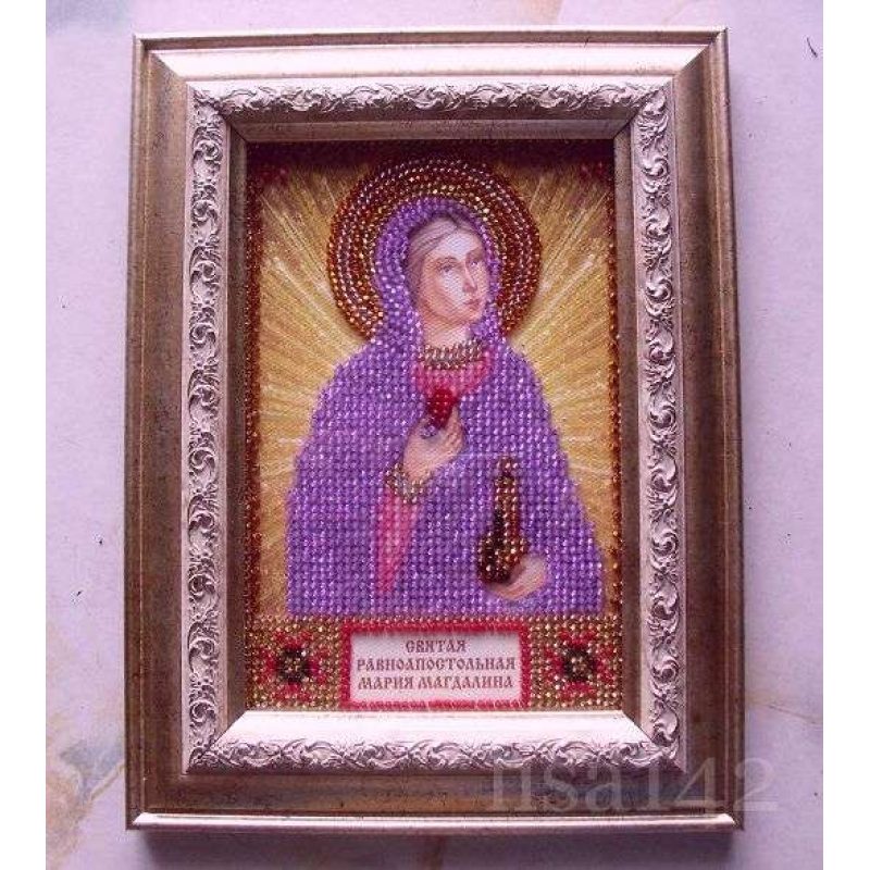 St.Icons Mini Bead embroidery kits St. Mary