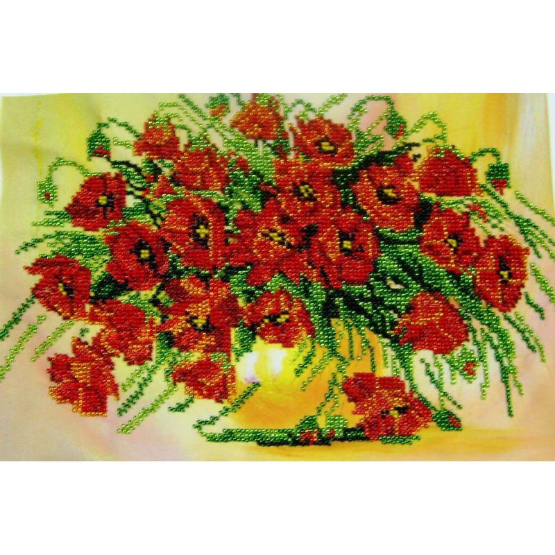 Main Bead Embroidery Kit Scarlet glow