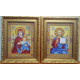 Icon's charts on artistic canvas Wedding Icon – The Holy Mother of God