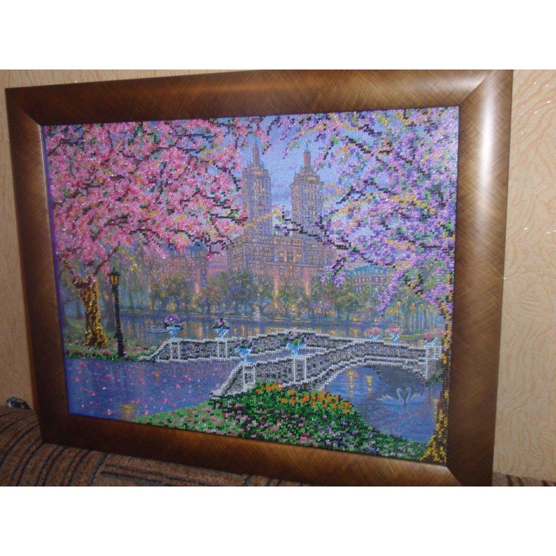 Main Bead Embroidery Kit Spring bloom
