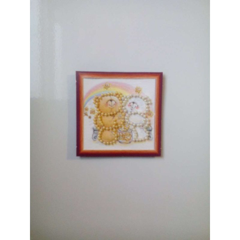 Mini Magnets Bead embroidery kit Star shower – 1