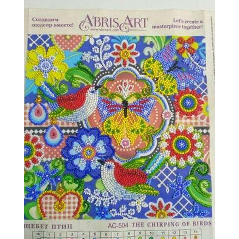 Charts on artistic canvas Twitter bird