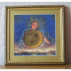 Charts on artistic canvas Moon fairy