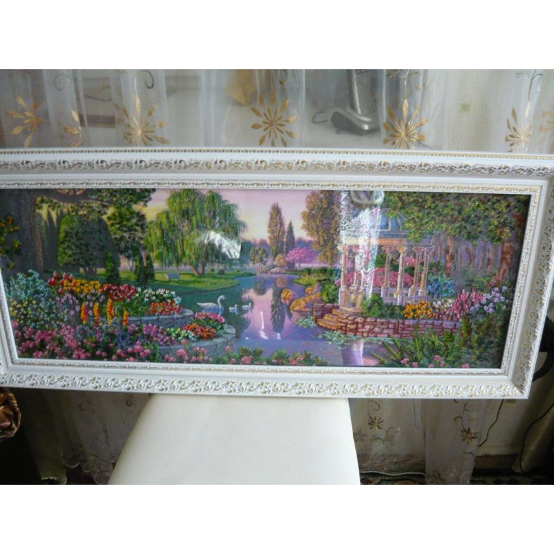 Main Bead Embroidery Kit By the pond
