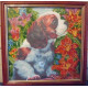 Charts on artistic canvas Puppy