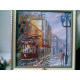 Charts on artistic canvas Rainy Evening