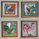 Mini Magnets Bead embroidery kit Master of the yard