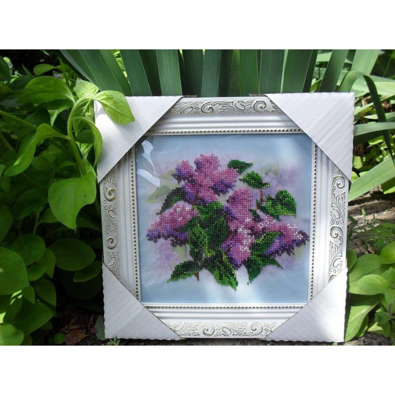 Charts on artistic canvas Purple haze