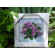 Charts on artistic canvas Purple haze