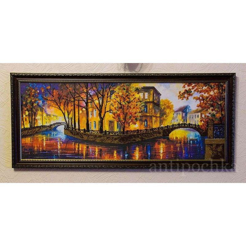 Main Bead Embroidery Kit Gold reflections