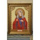 Icon's charts on artistic canvas St. Lydia