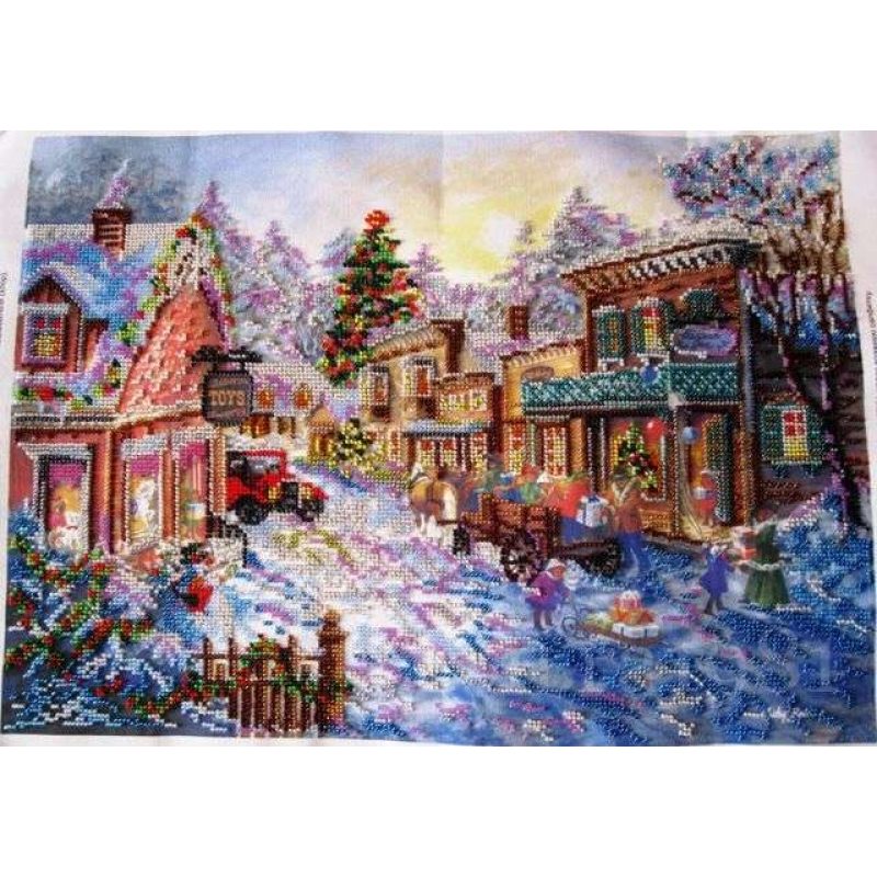 Main Bead Embroidery Kit Merry Yule