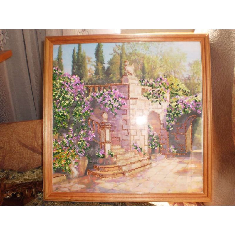 Charts on artistic canvas Enfilade