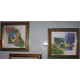 Charts on artistic canvas Pink Cloud