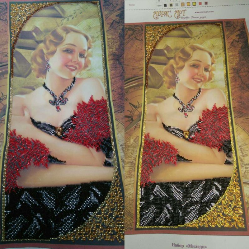 Main Bead Embroidery Kit Milady