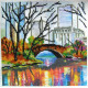 Charts on artistic canvas Reflection