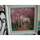 Charts on artistic canvas Horses In Love